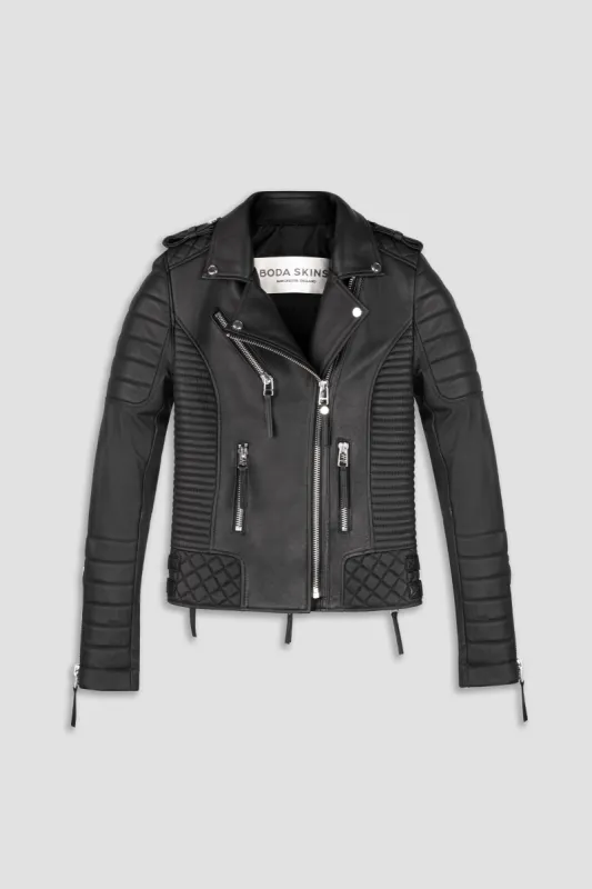 Kay Michaels 2.0 Leather Jacket (Woman) sold by Boda Skins