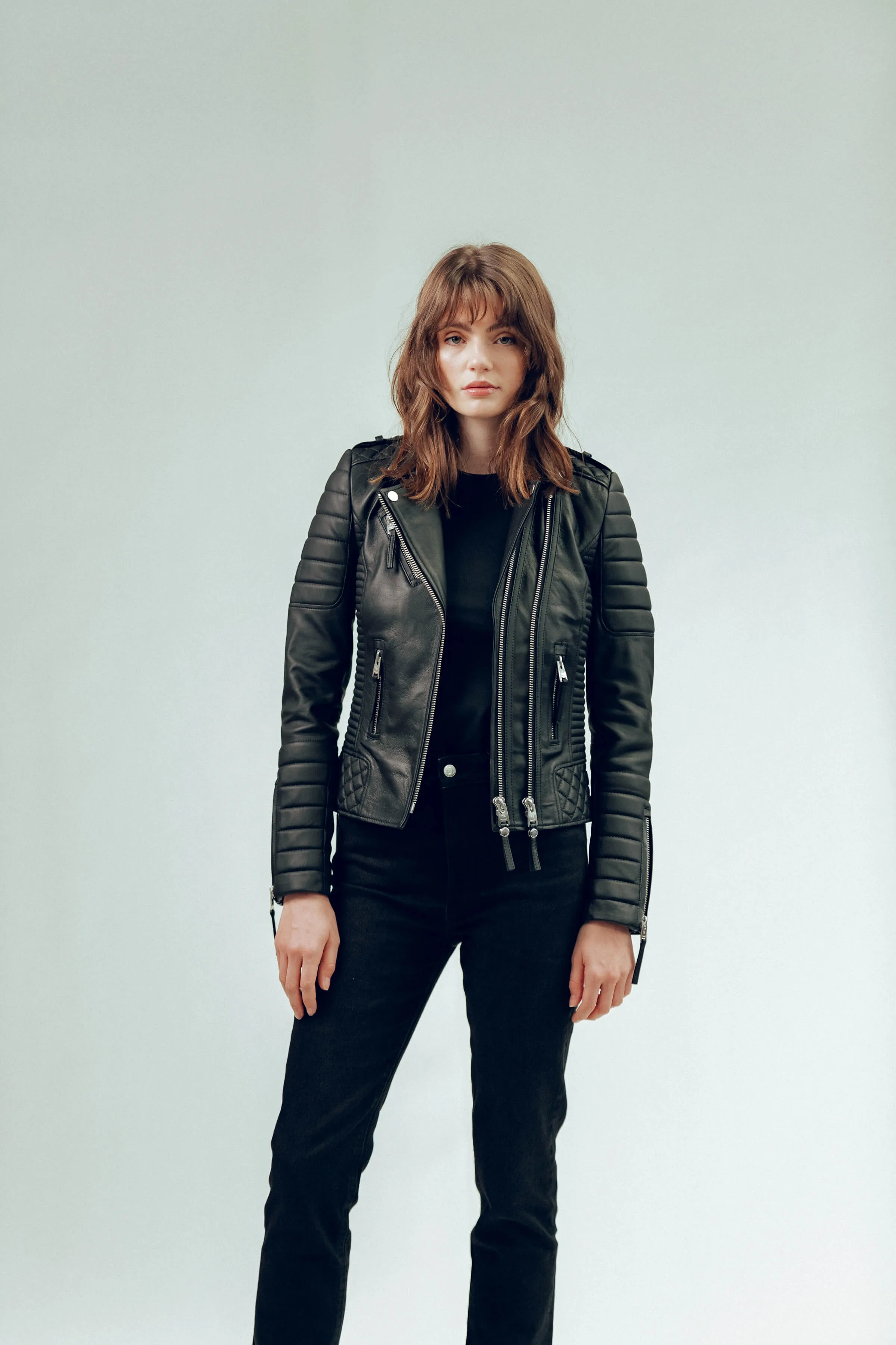Kay Michaels 2.0 Leather Jacket (Woman) sold by Boda Skins product image thumbnail 4