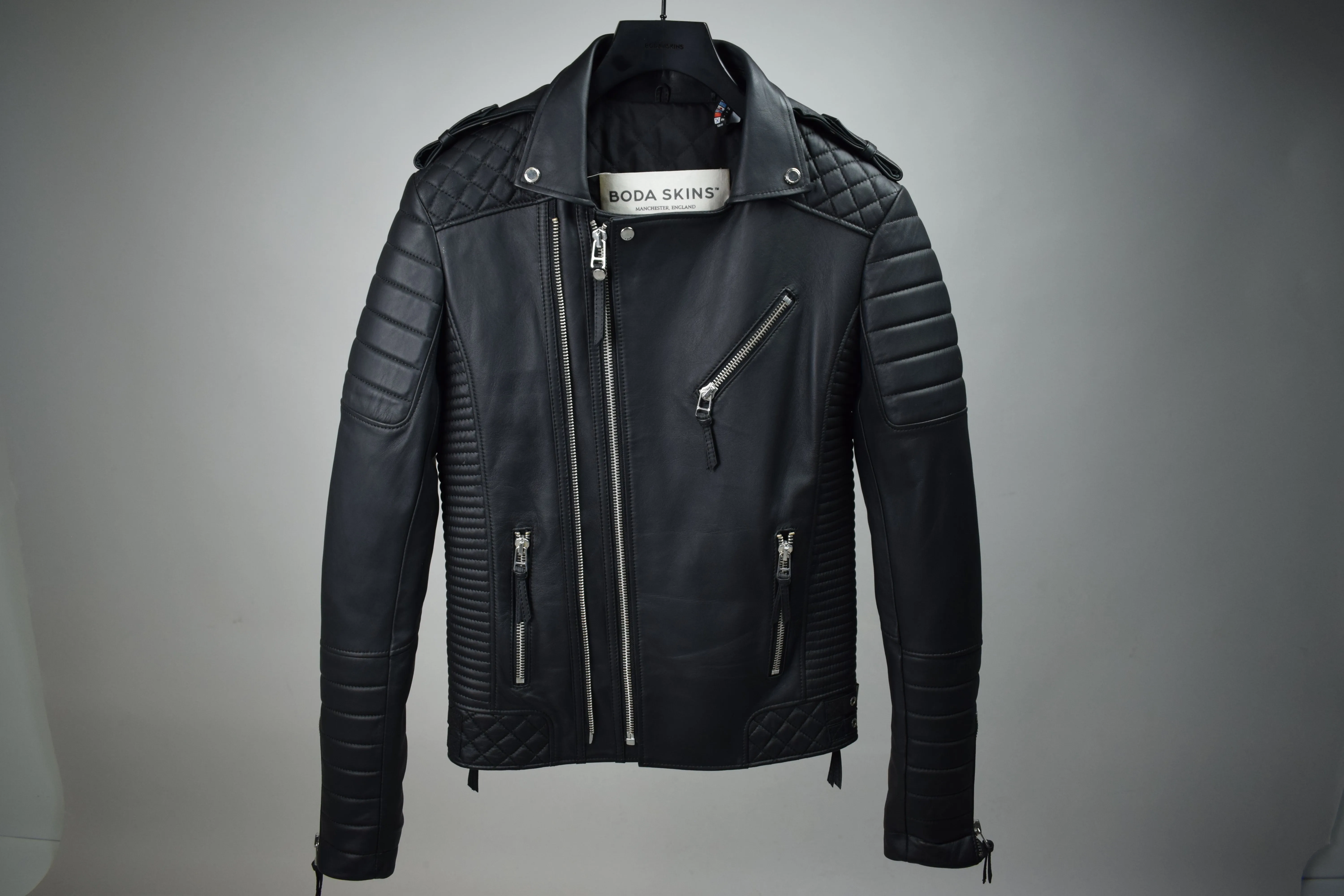 SM444 / Kay Michaels 2.0: Silver Hardware (MEN'S) sold by Boda Skins