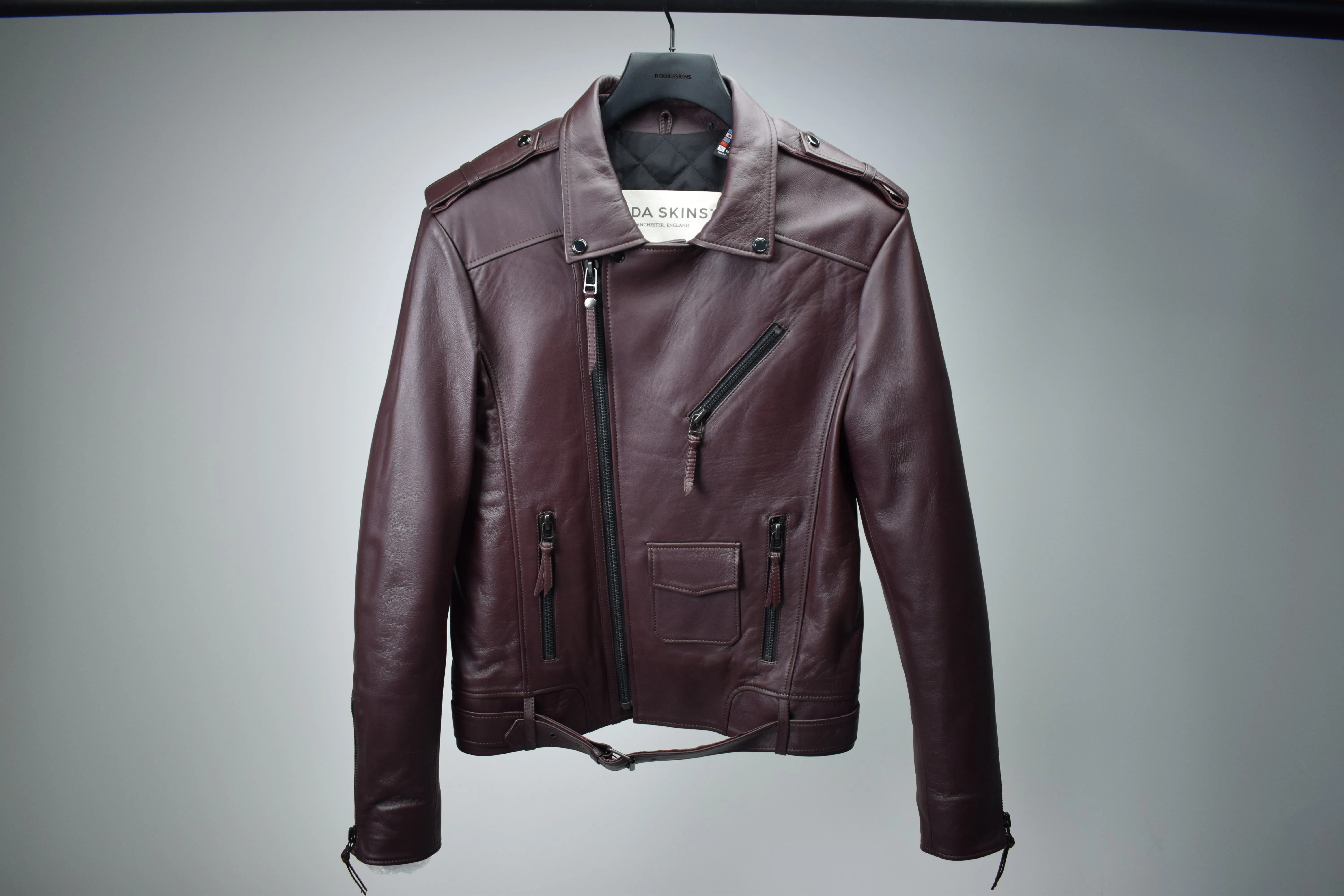 Classic Biker: Bordo / Mens / M / Good sold by Boda Skins