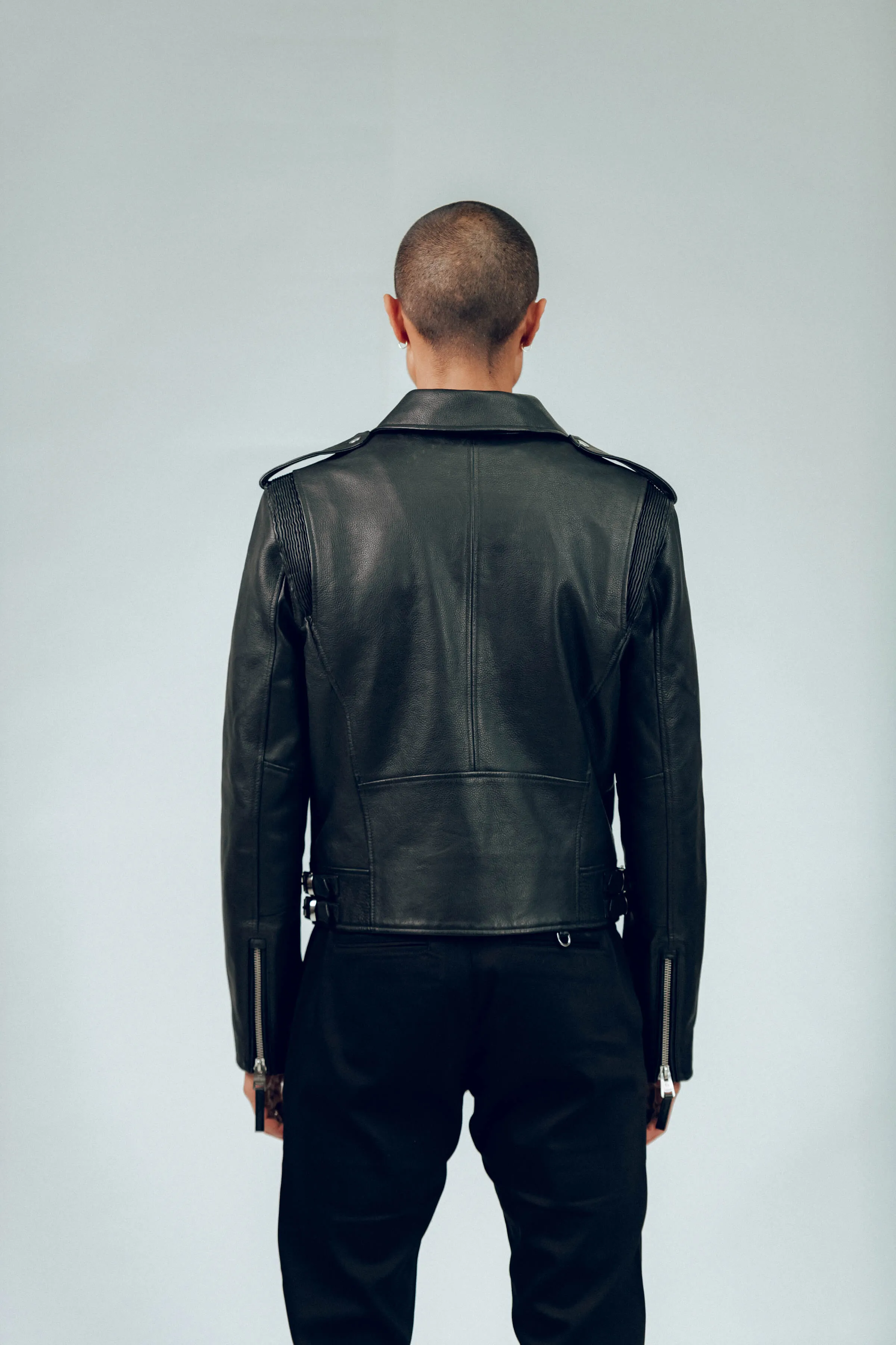 Biker: Aspen Leather Jacket Tall (Man) sold by Boda Skins product image thumbnail 5