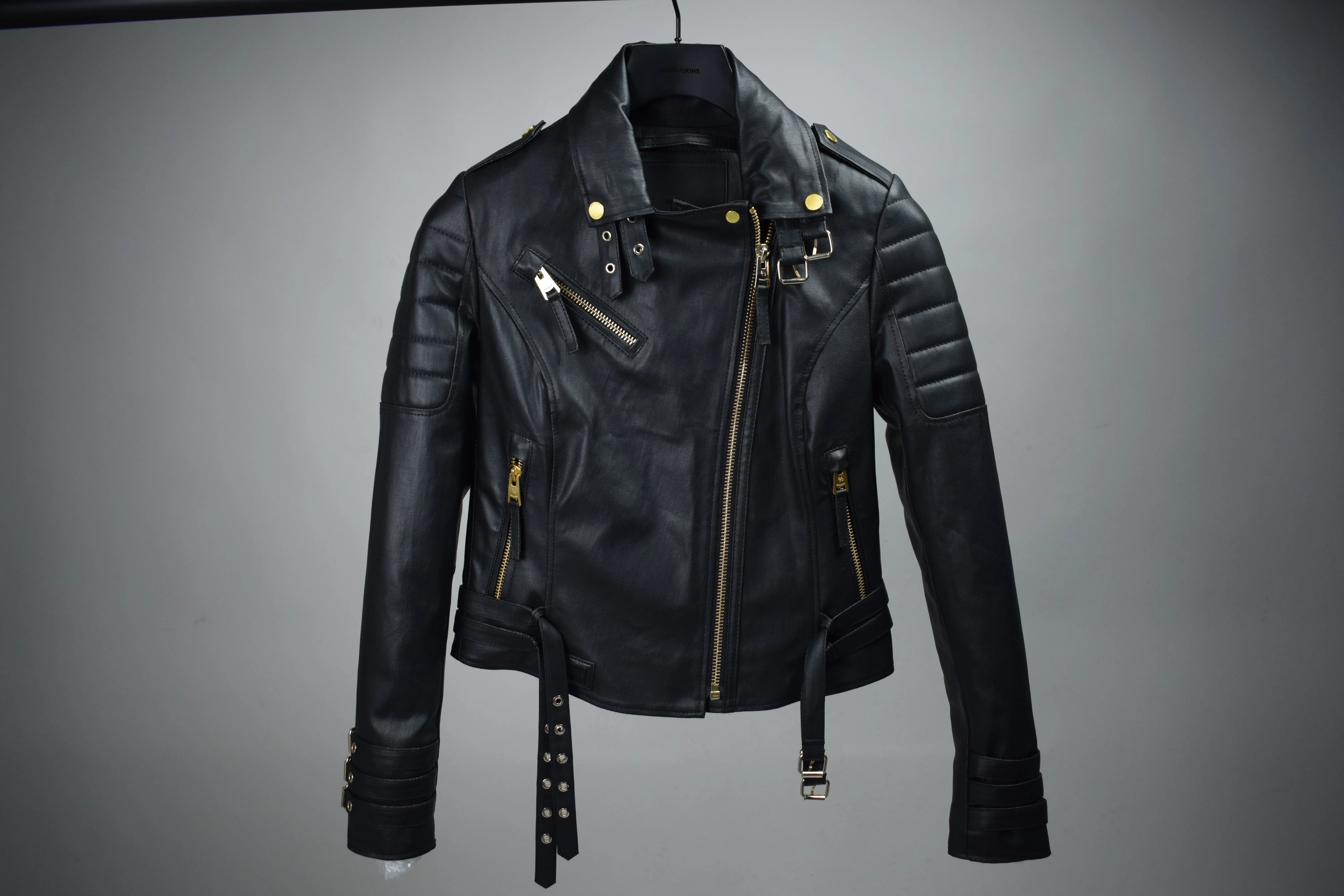 Jaws 3.0 Coated Cotton: Gold Hardware / Womens / XS / Excellent sold by Boda Skins