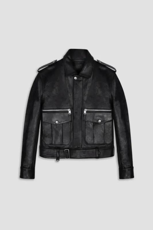 Navigator Leather Jacket Tall sold by Boda Skins
