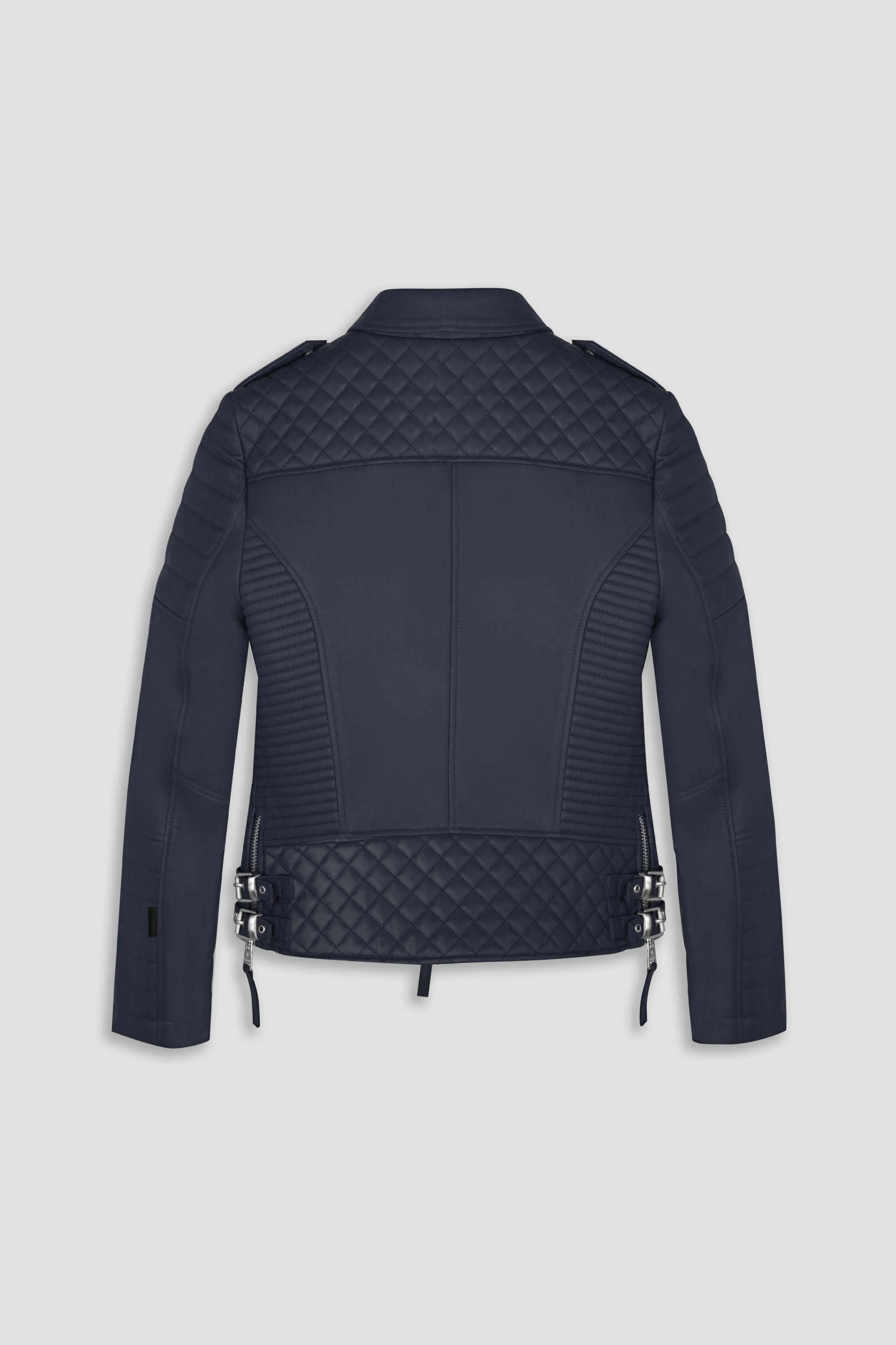 Kay Michaels 3.0: Royal Navy Leather Jacket (Woman) sold by Boda Skins product image thumbnail 2