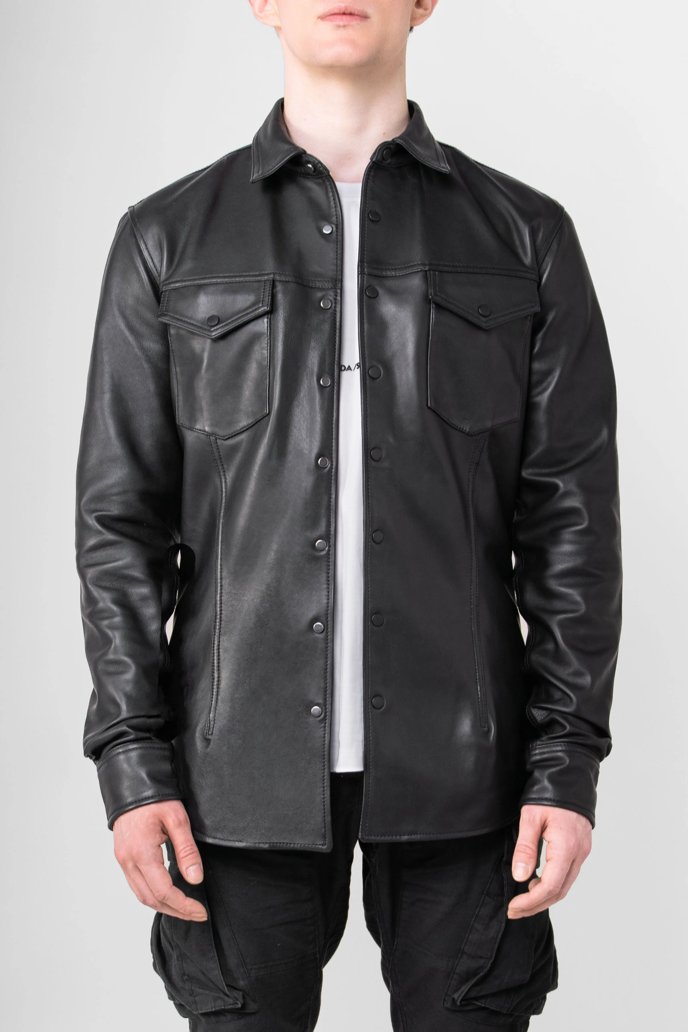 BODA Leather Shirt sold by Boda Skins product image thumbnail 5