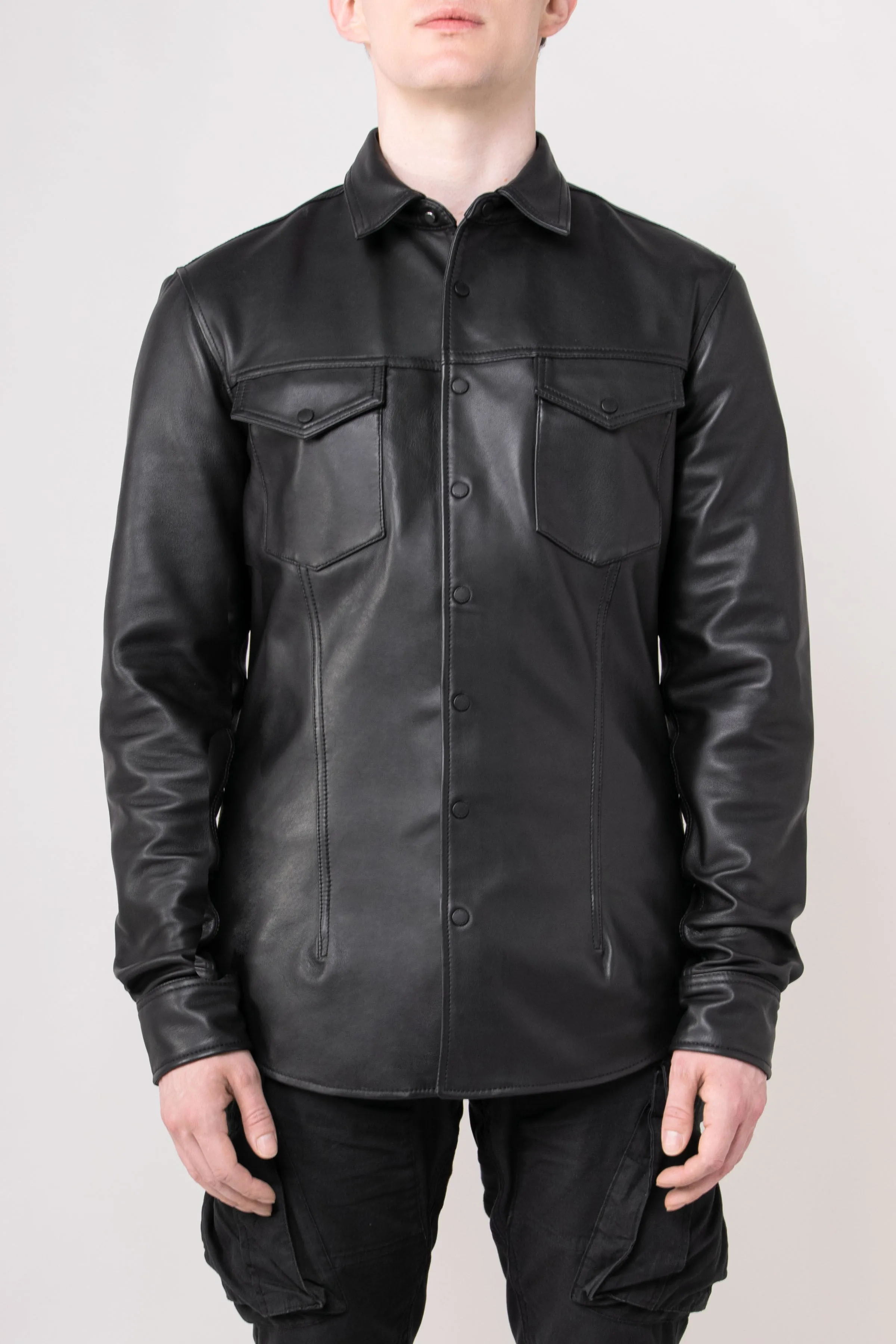 BODA Leather Shirt sold by Boda Skins product image thumbnail 4