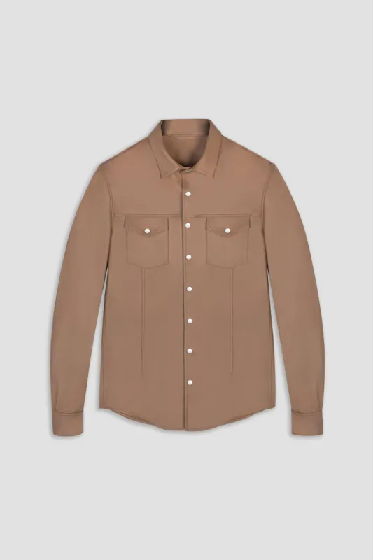 BODA Leather Overshirt: Desert sold by Boda Skins