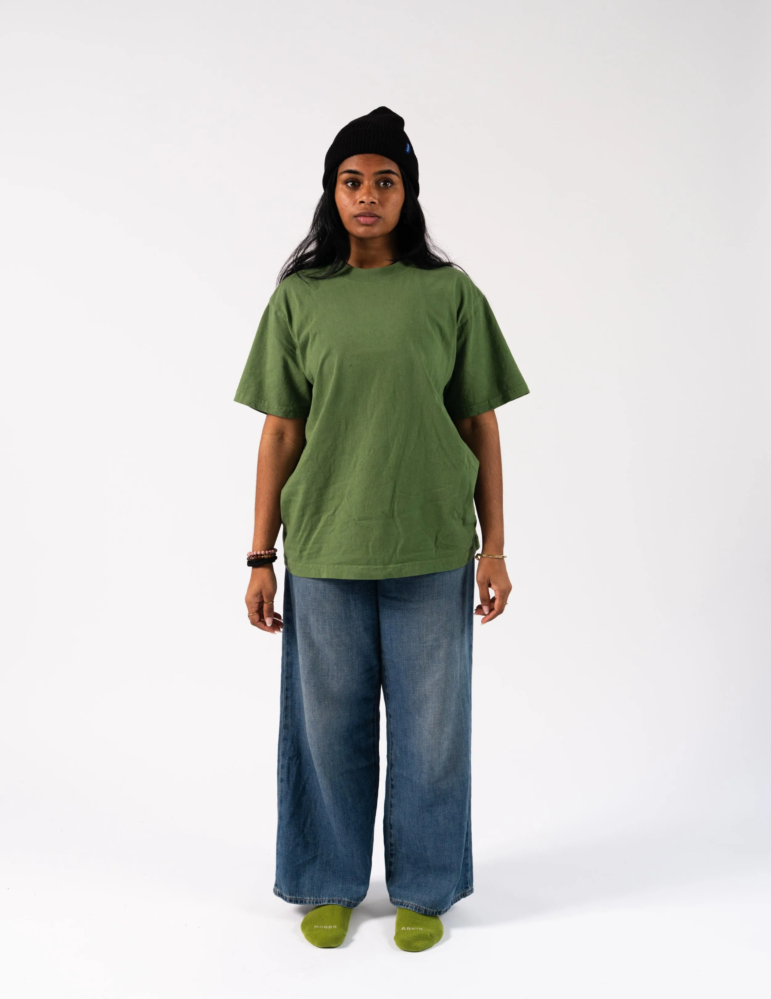 Arvin Goods Classic T-Shirt Forest Green | Made in USA sold by Arvin Goods product image thumbnail 3