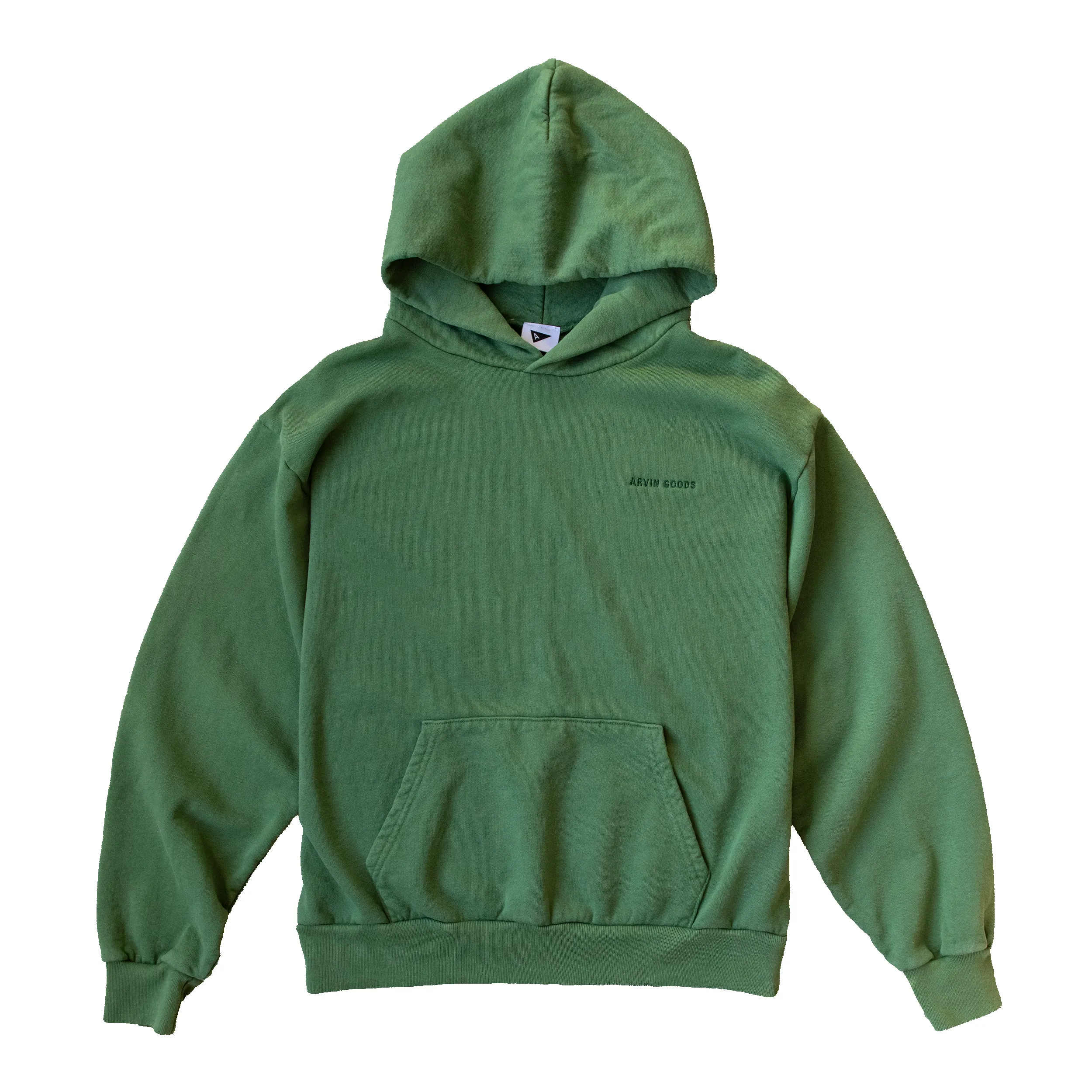 Arvin Goods Classic Hoodie Forest Green | Made in USA sold by Arvin Goods