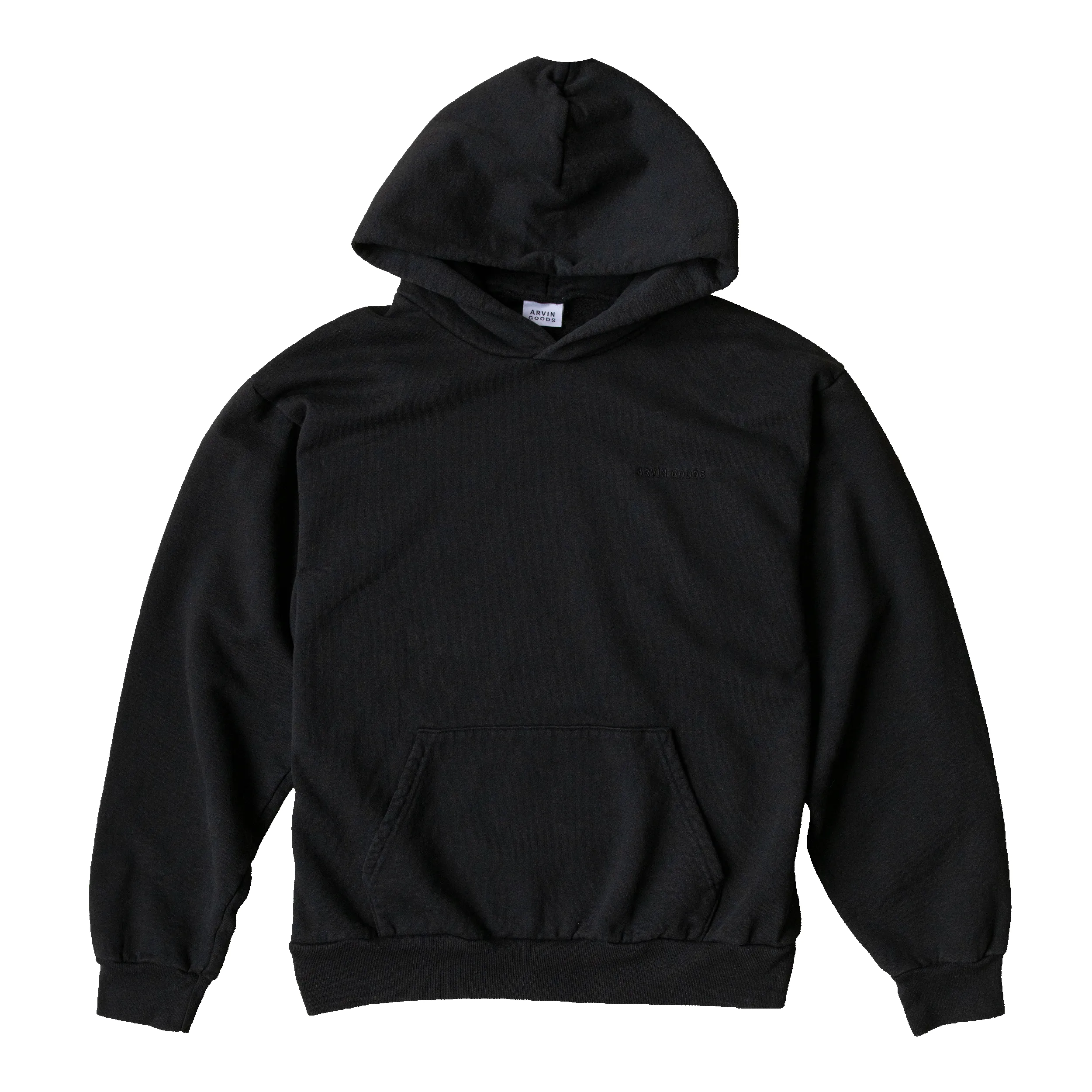 Classic Hoodie - Black | Made in USA sold by Arvin Goods