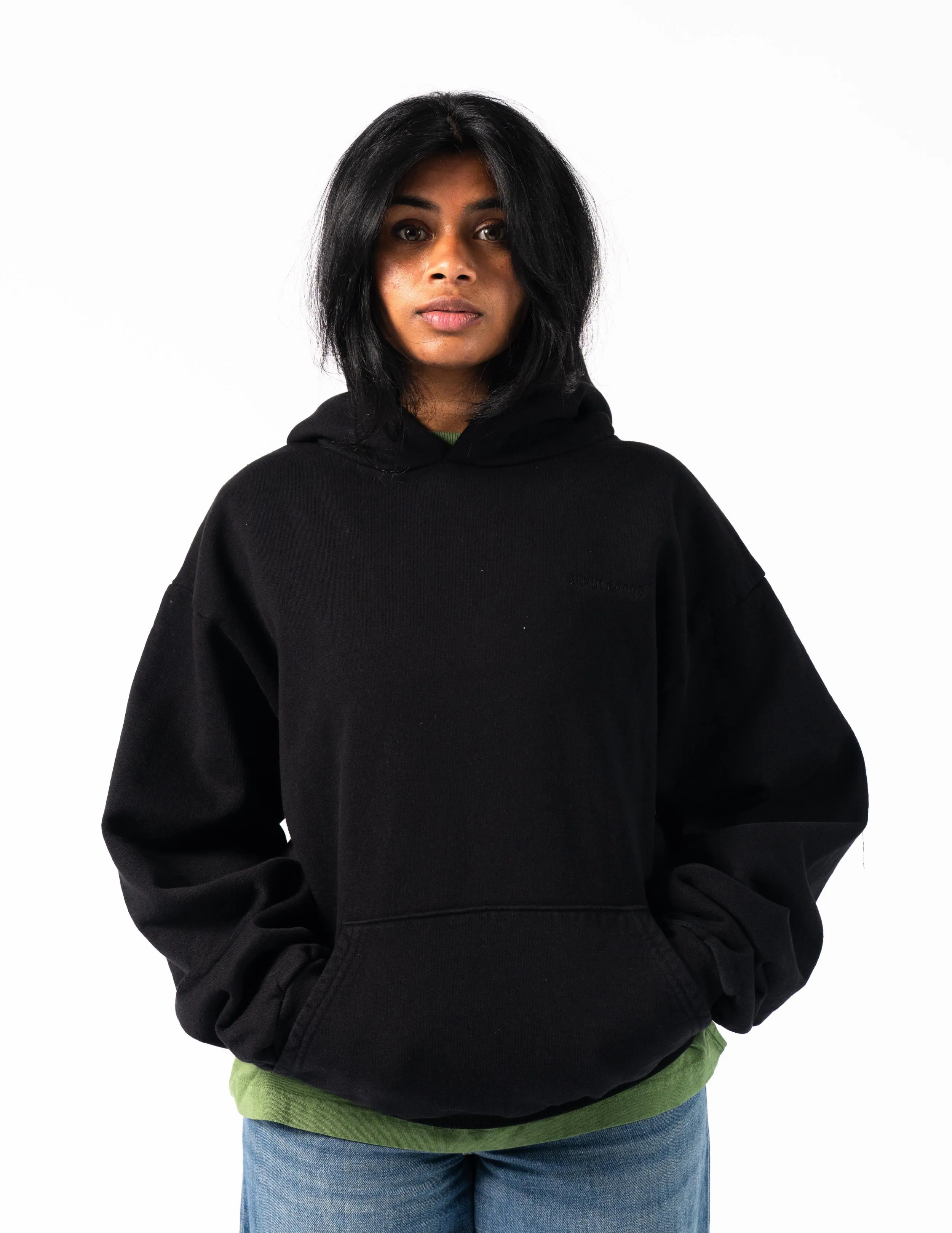 Classic Hoodie - Black | Made in USA sold by Arvin Goods product image thumbnail 3