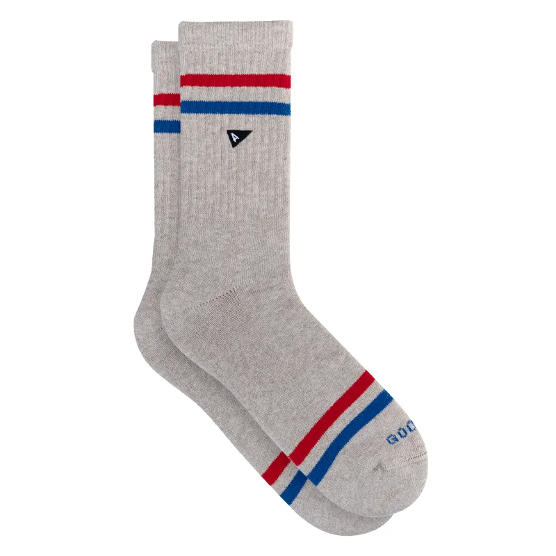 Crew Sock - Matador Stripe made by Arvin Goods