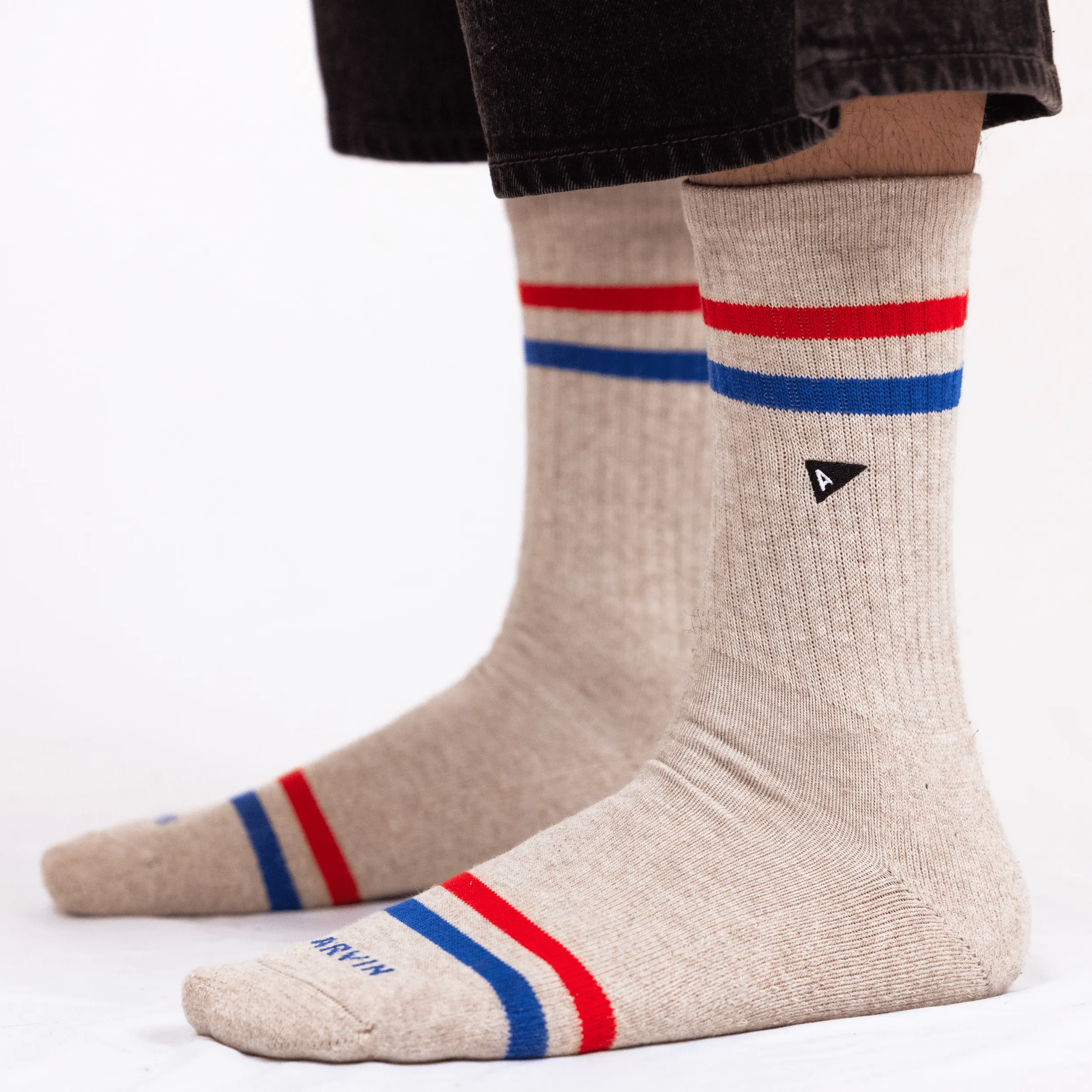 Crew Sock - Matador Stripe sold by Arvin Goods product image thumbnail 2