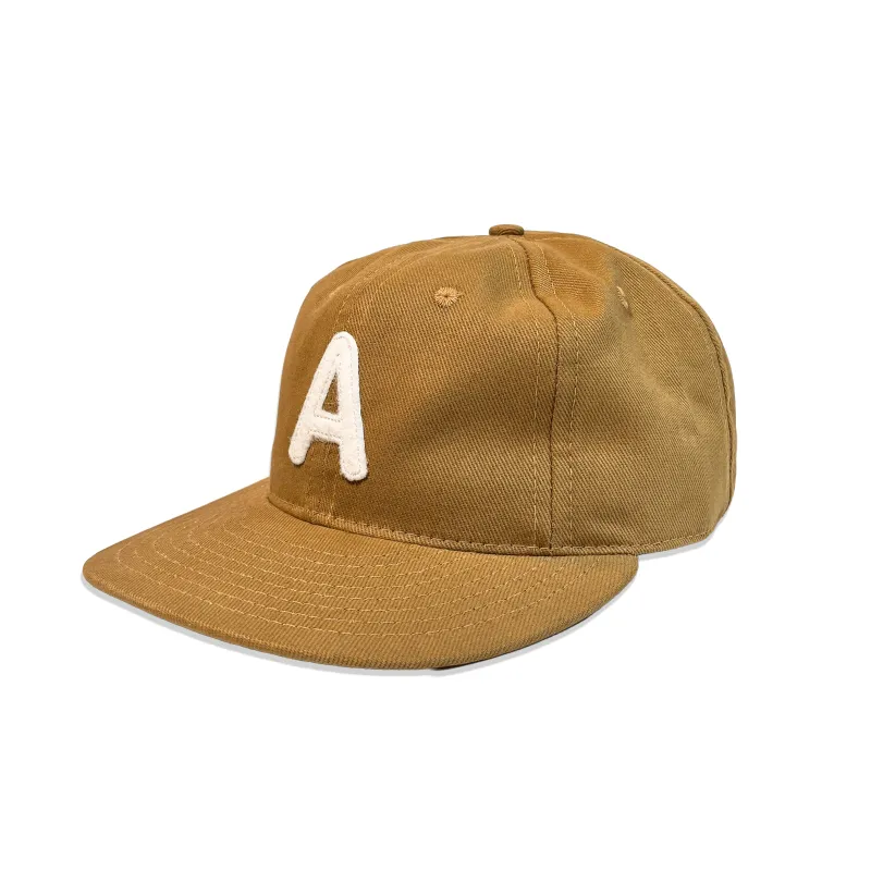 Unstructured 6-Panel Cap | Made in USA - Camel made by Arvin Goods