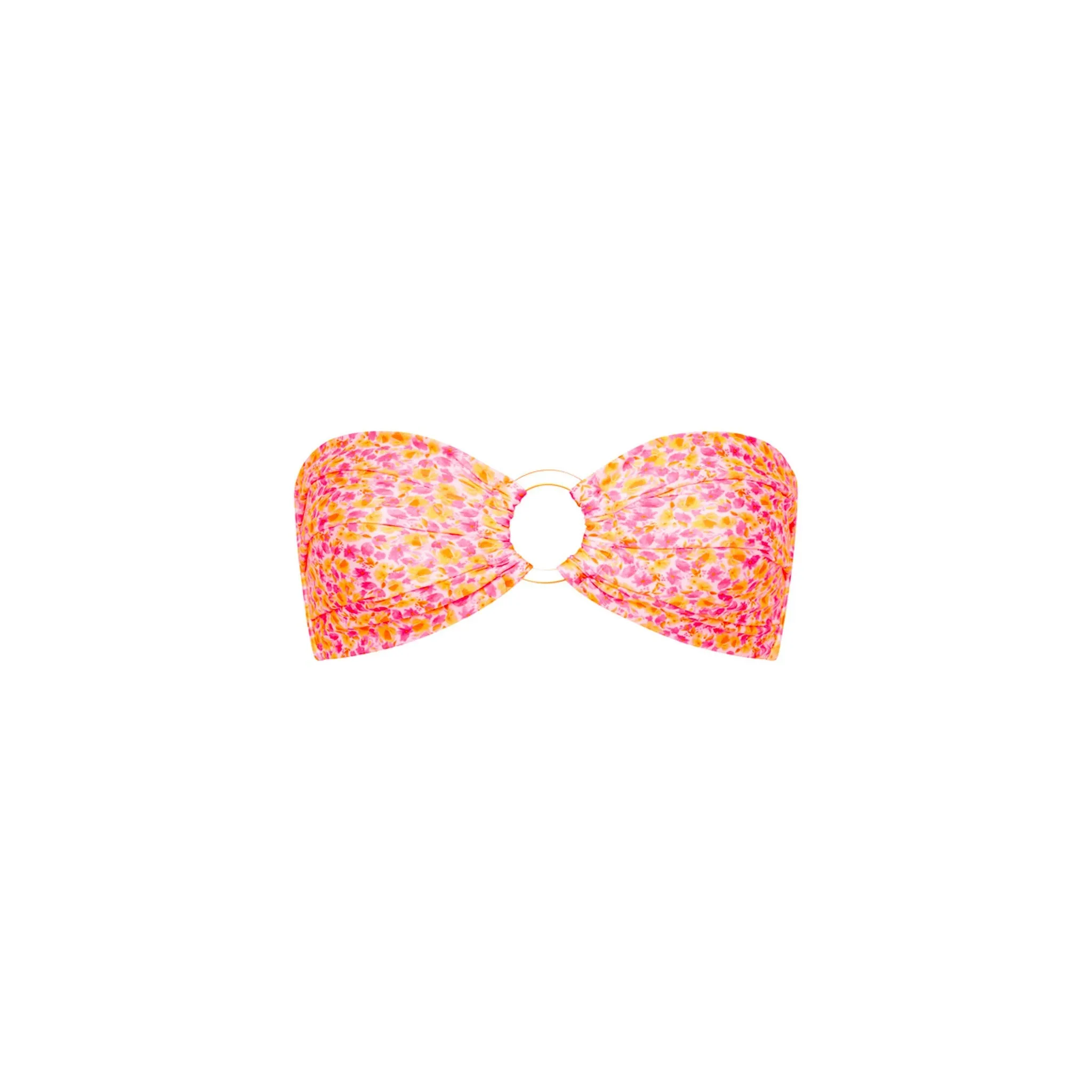 Strapless Bandeau Bikini Top - Sherbet Shimmer sold by Kulani Kinis