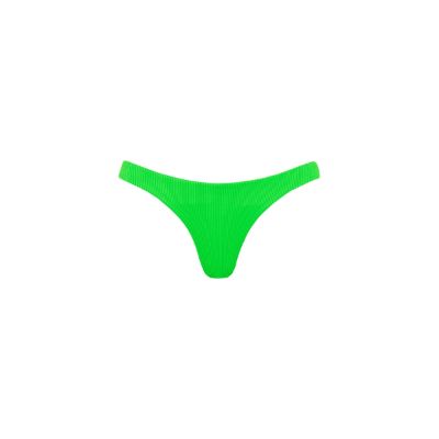 Minimal Cheeky Bikini Bottom - Peppermint Ribbed sold by Kulani Kinis