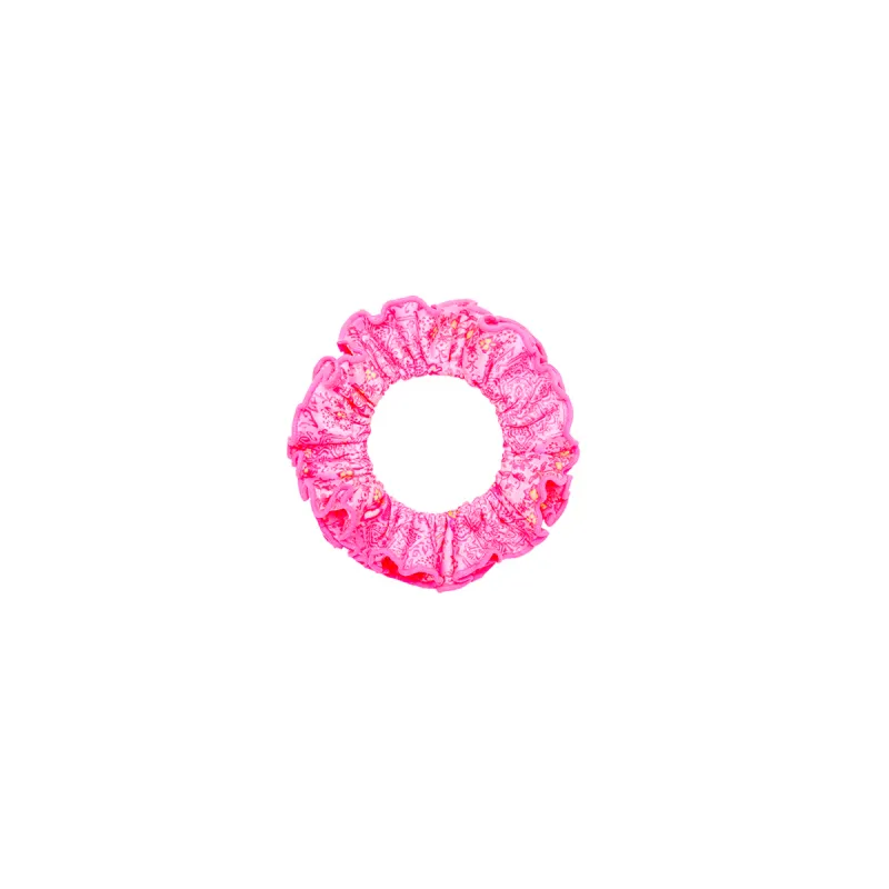 Ruffle Scrunchie - Rose Quartz sold by Kulani Kinis