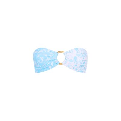 Strapless Bandeau Bikini Top - Cloud Kisses sold by Kulani Kinis