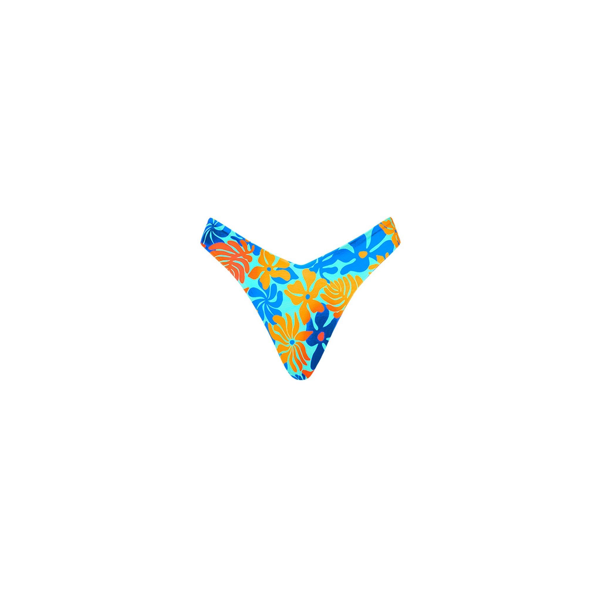 Y Cheeky Bikini Bottom - Azure sold by Kulani Kinis