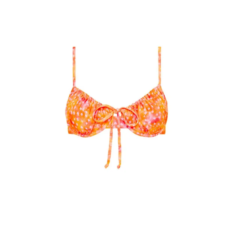 Ruched Underwire Bra Bikini Top - Apricot Lane made by Kulani Kinis