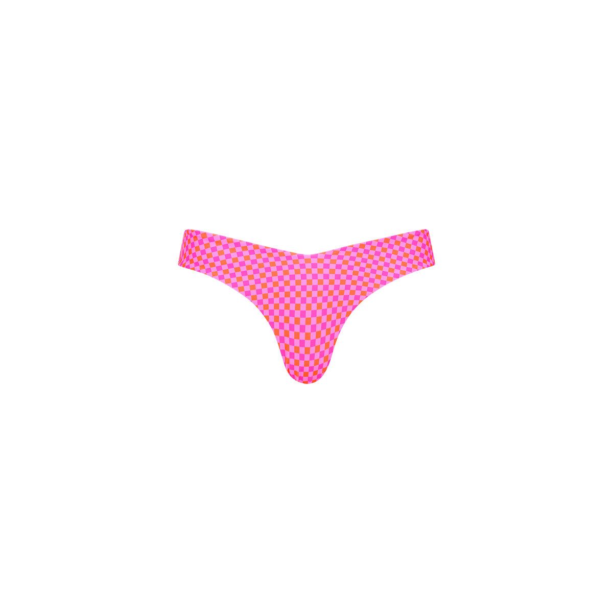 Cheeky V Bikini Bottom - Pinky Promise sold by Kulani Kinis