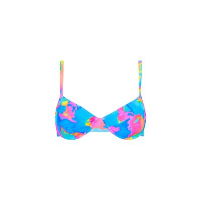 Ditzy Underwire Bra Bikini Top - Sunrise Splash made by Kulani Kinis