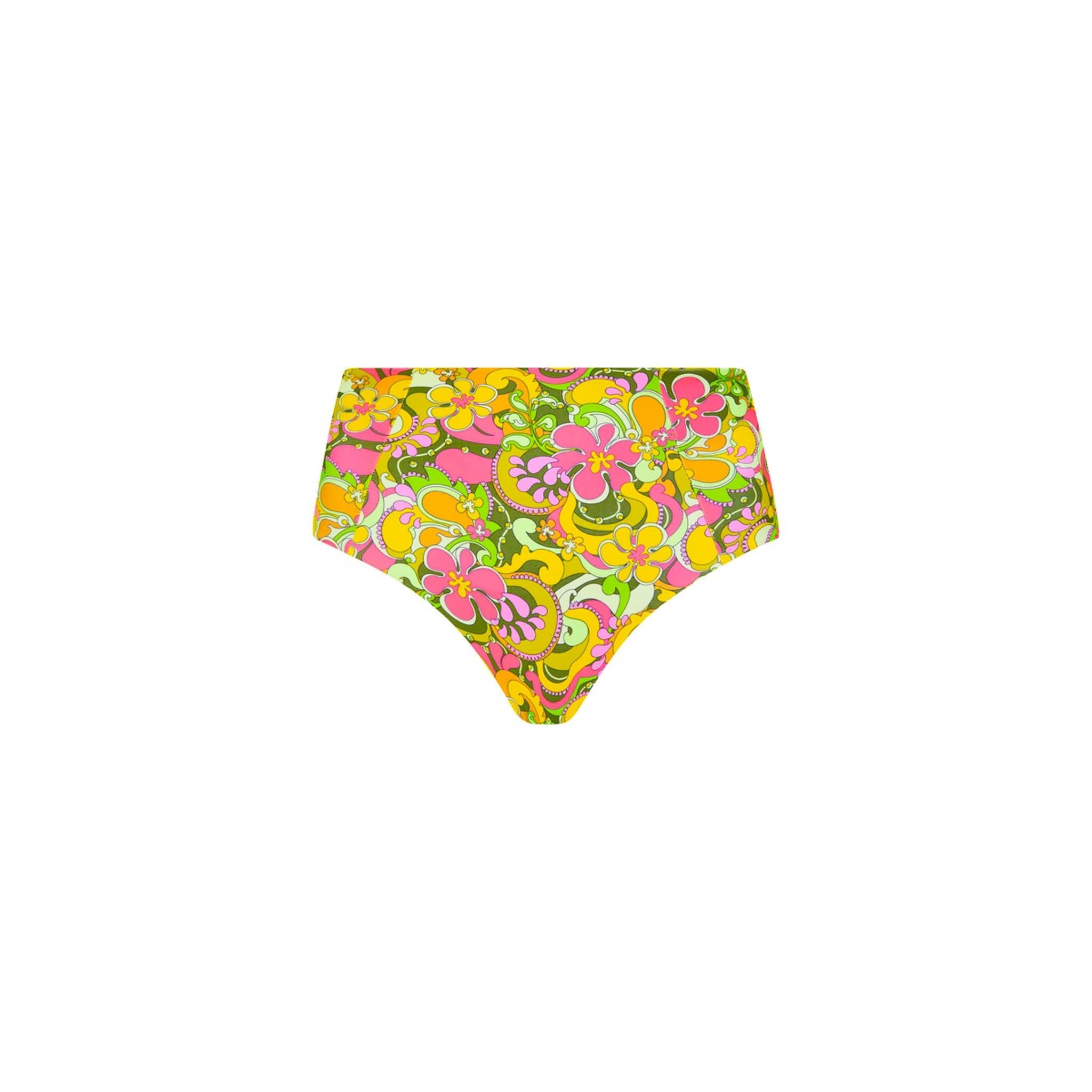 High Waist Panel Bikini Bottom - Runaway Baby sold by Kulani Kinis product image thumbnail 8