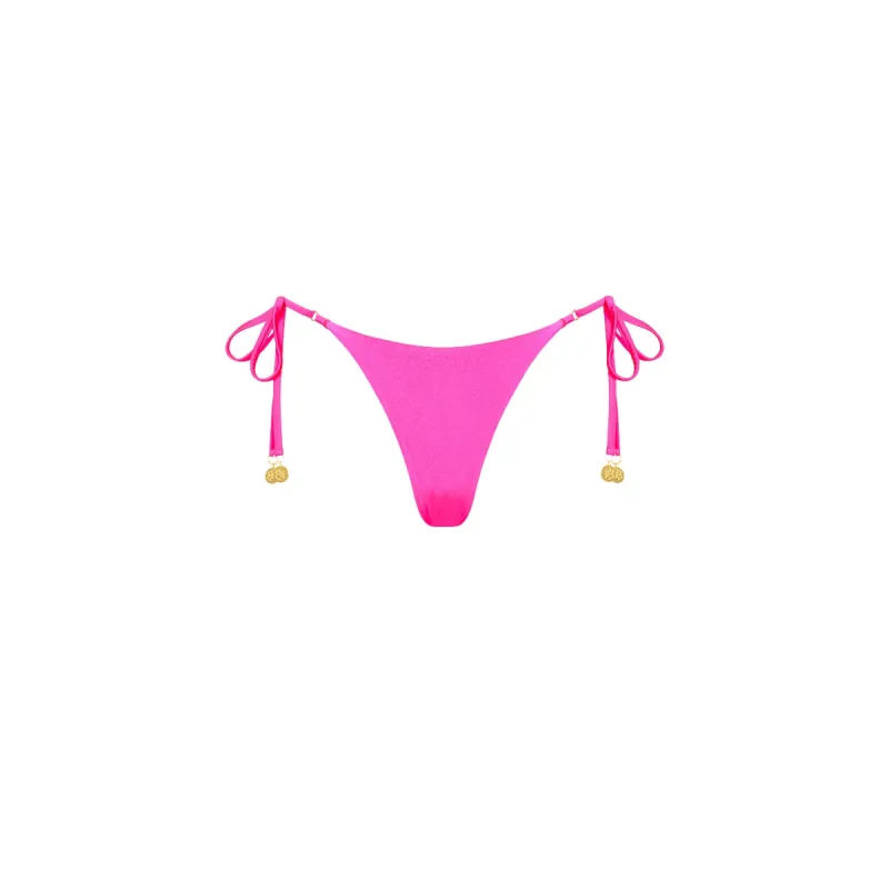 Thong Tie Side Bikini Bottom - Posh Pink sold by Kulani Kinis