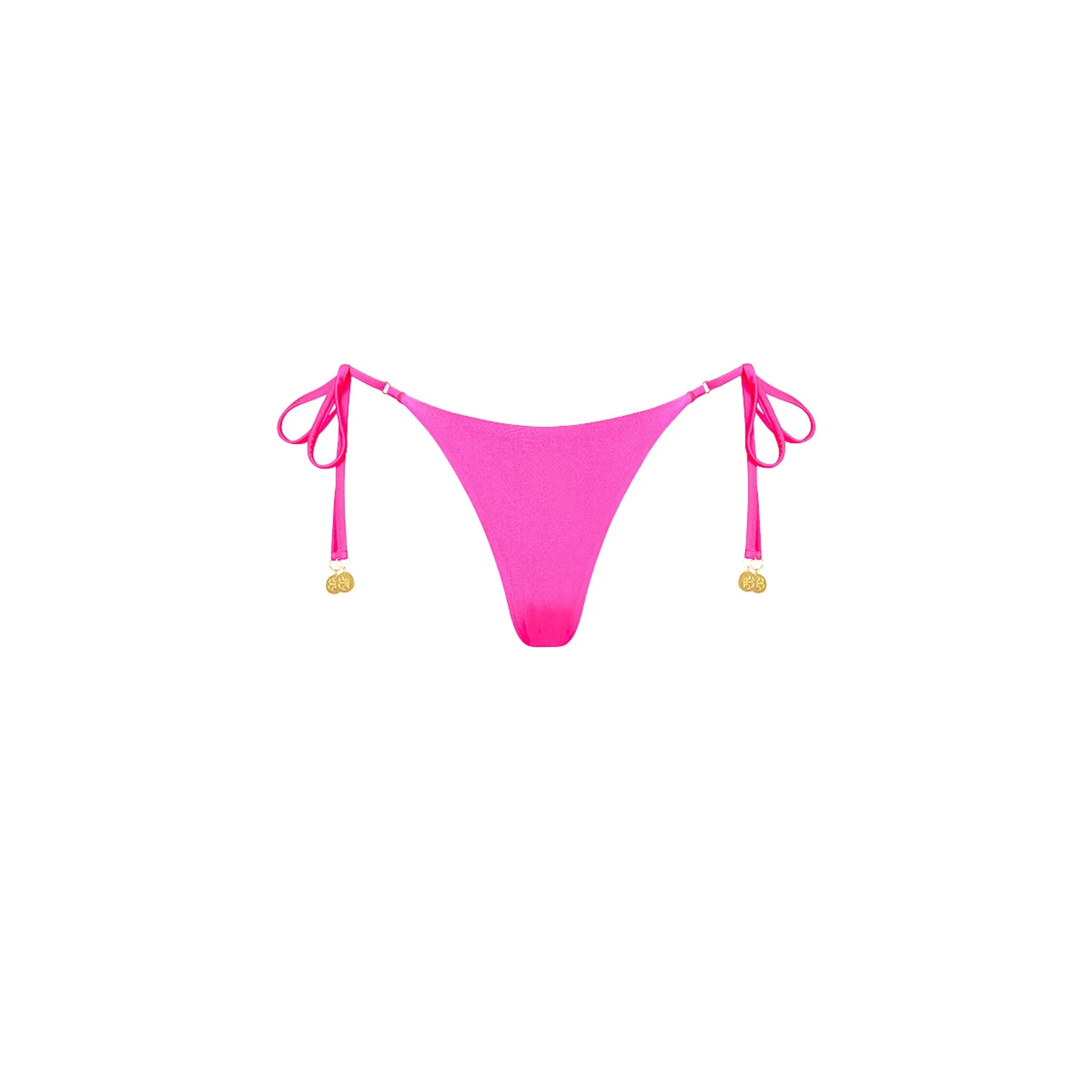 Thong Tie Side Bikini Bottom - Posh Pink sold by Kulani Kinis