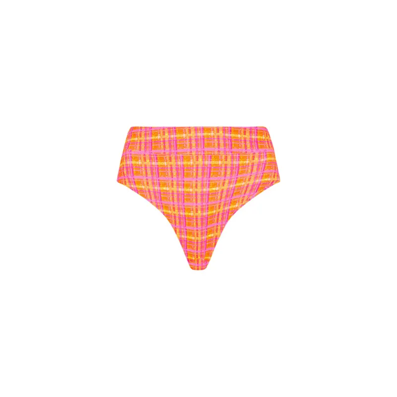 High Hip Cheeky Bikini Bottom - Peaches sold by Kulani Kinis