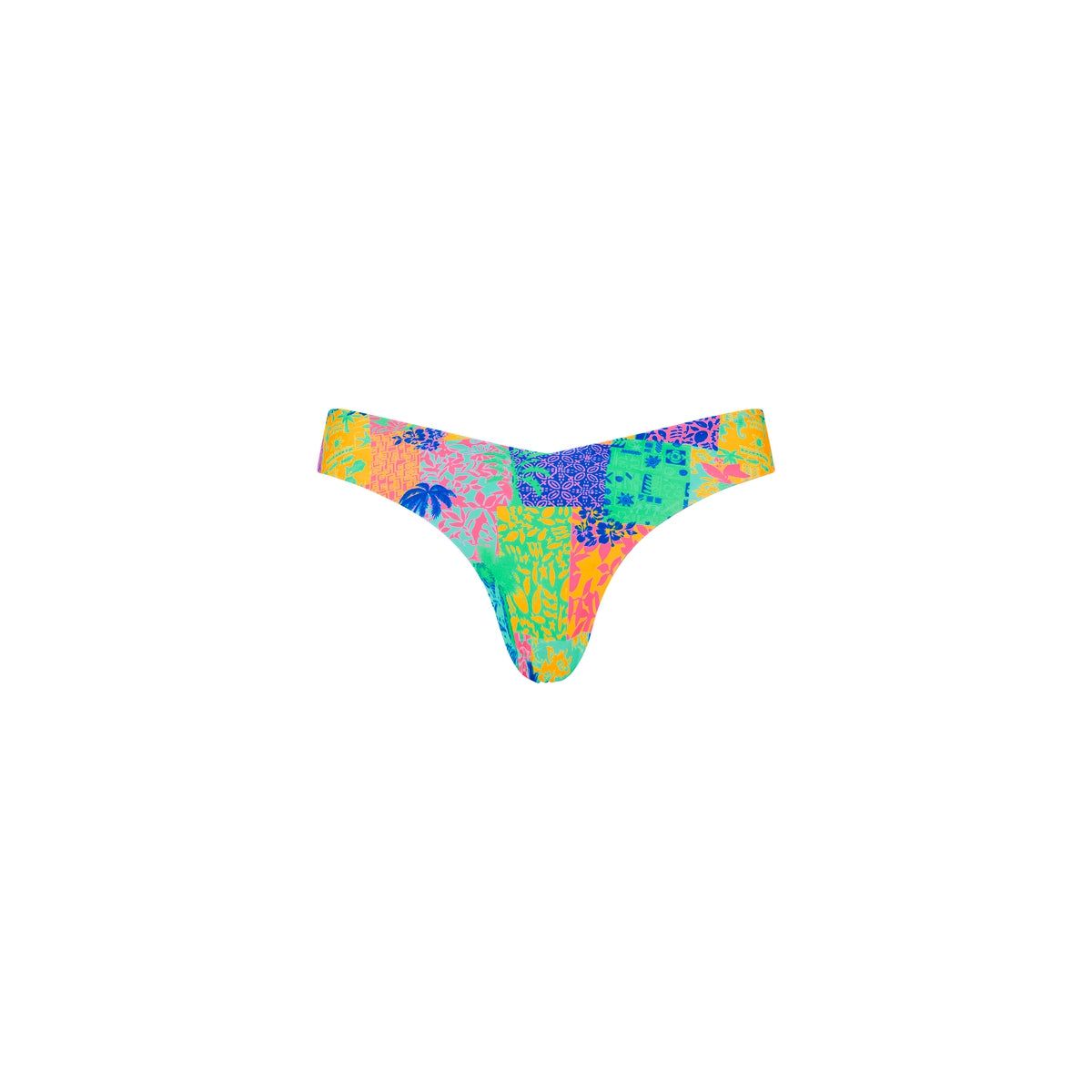Cheeky V Bikini Bottom - Tropic Rodeo sold by Kulani Kinis
