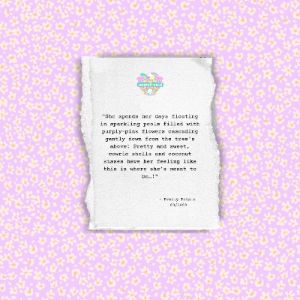 Cheeky V Bikini Bottom - Pretty Petals sold by Kulani Kinis