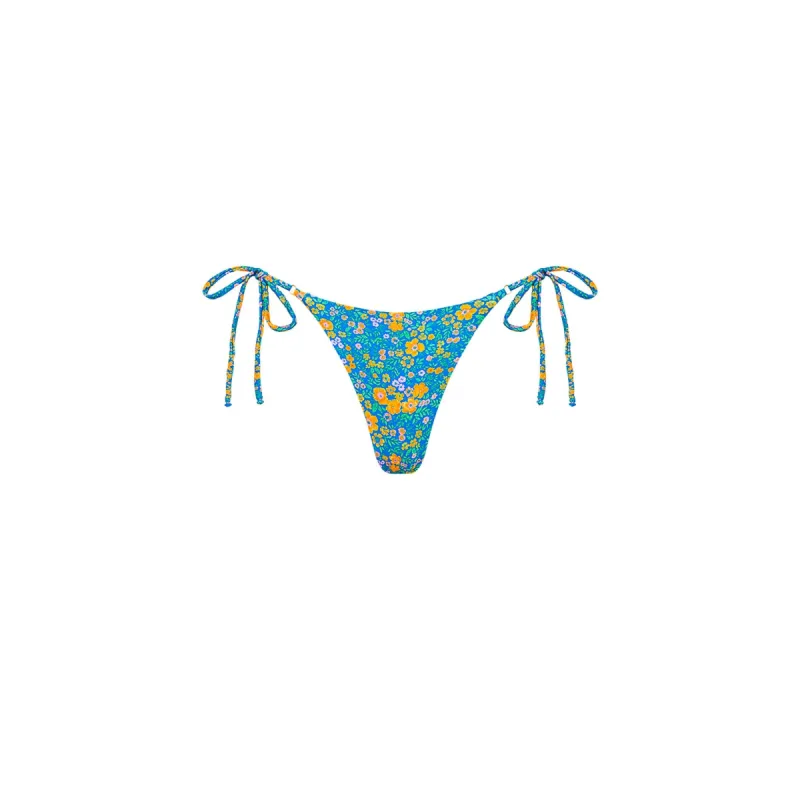 Thong Tie Side Bikini Bottom - Ocean Potion sold by Kulani Kinis