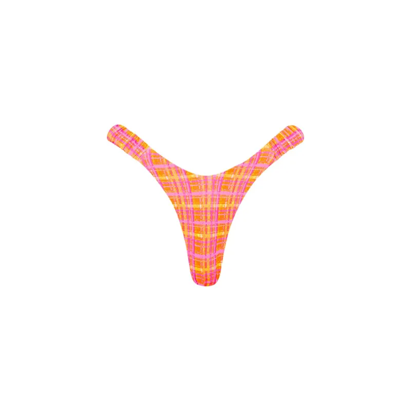 Retro Y Thong Bikini Bottom - Peaches sold by Kulani Kinis