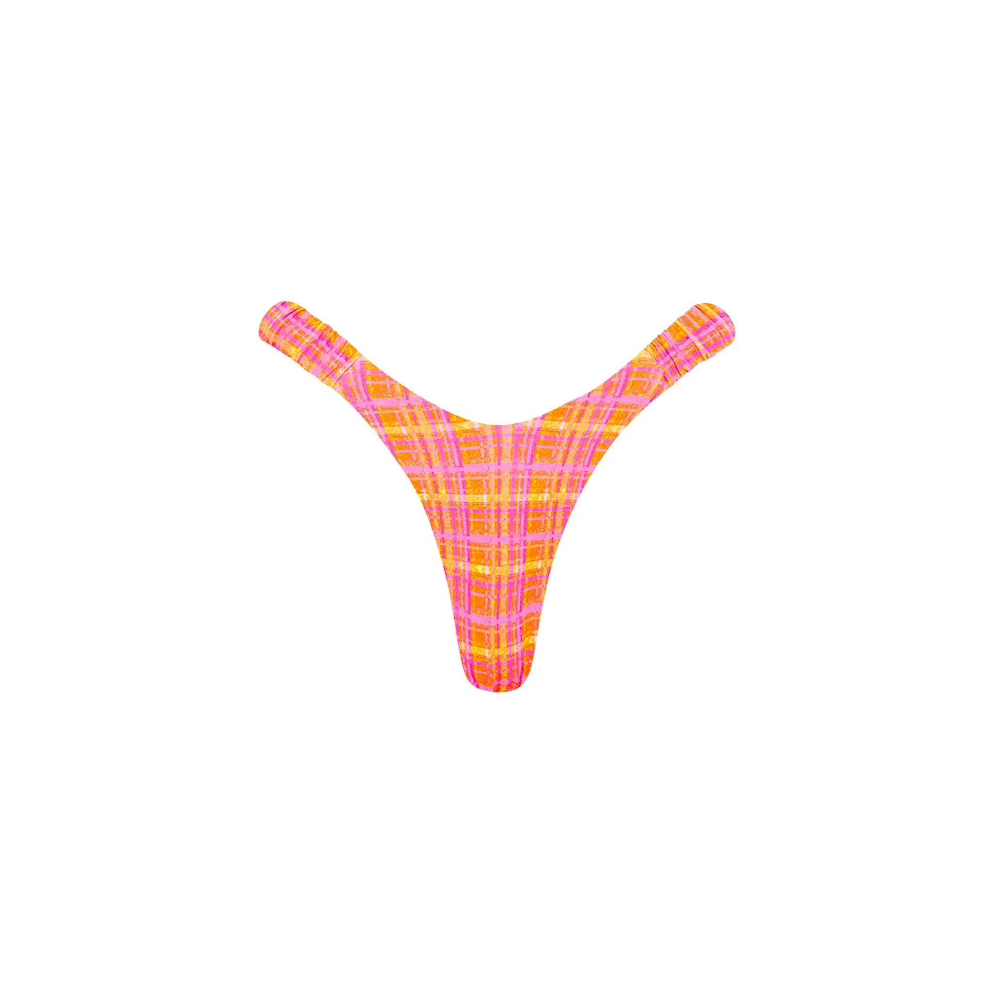Retro Y Thong Bikini Bottom - Peaches sold by Kulani Kinis