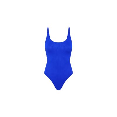 One Piece Swimwear - Ocean Blue Ribbed sold by Kulani Kinis