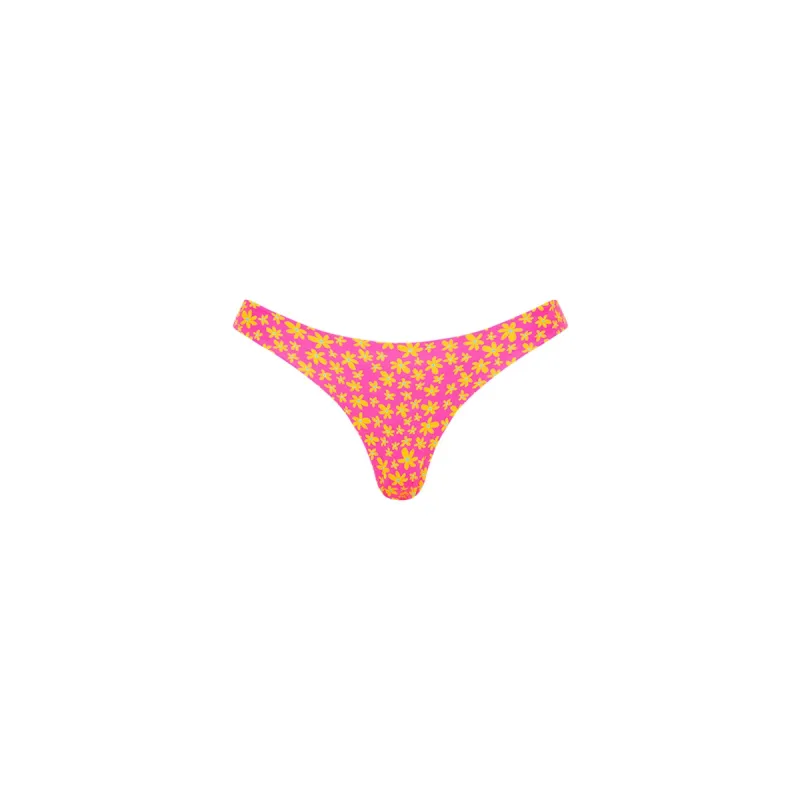 Minimal Full Coverage Bikini Bottom - Berry Blush sold by Kulani Kinis