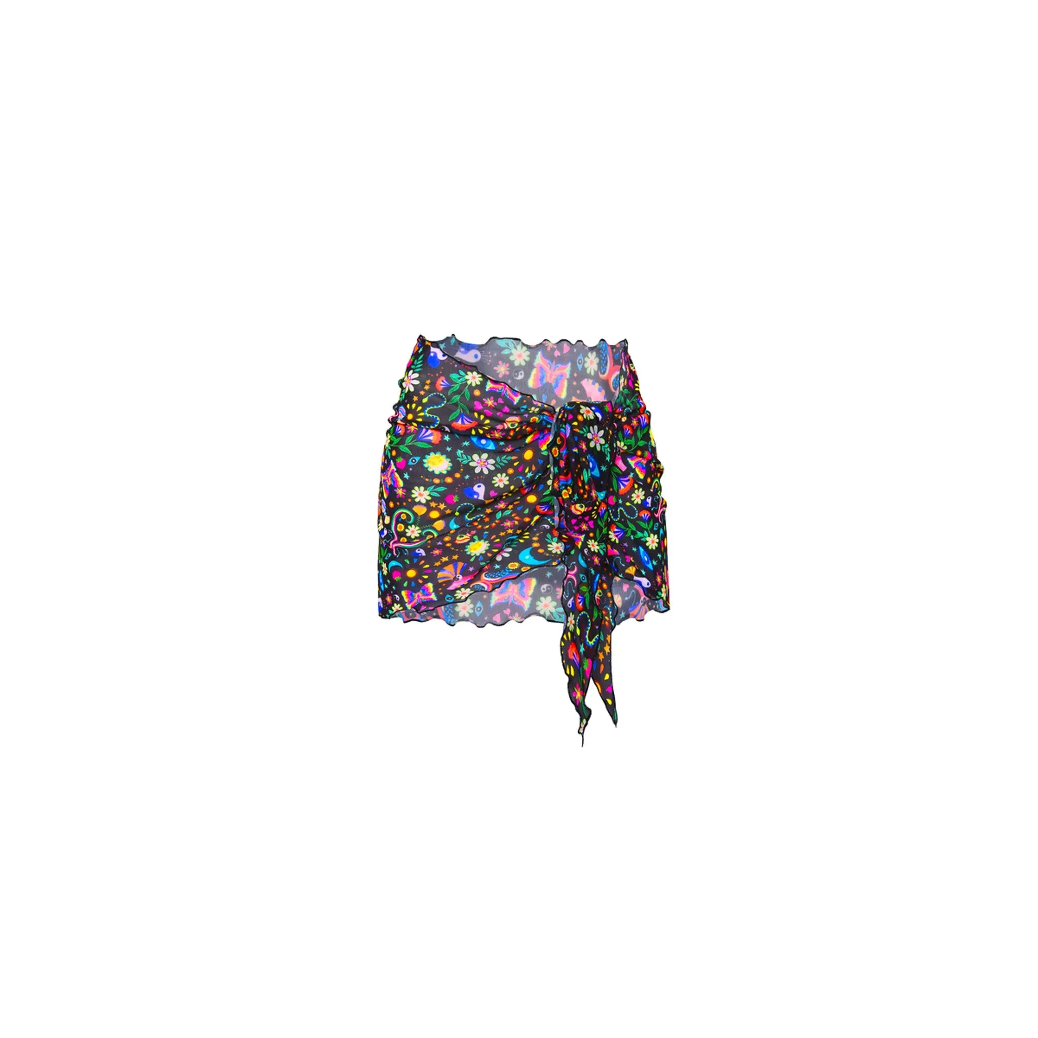 Mini Mesh Sarong - Midnight Drive sold by Kulani Kinis