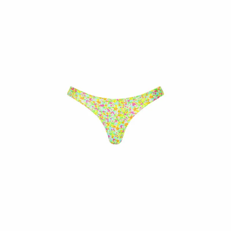 Minimal Full Coverage Bikini Bottom - Wild Flower sold by Kulani Kinis