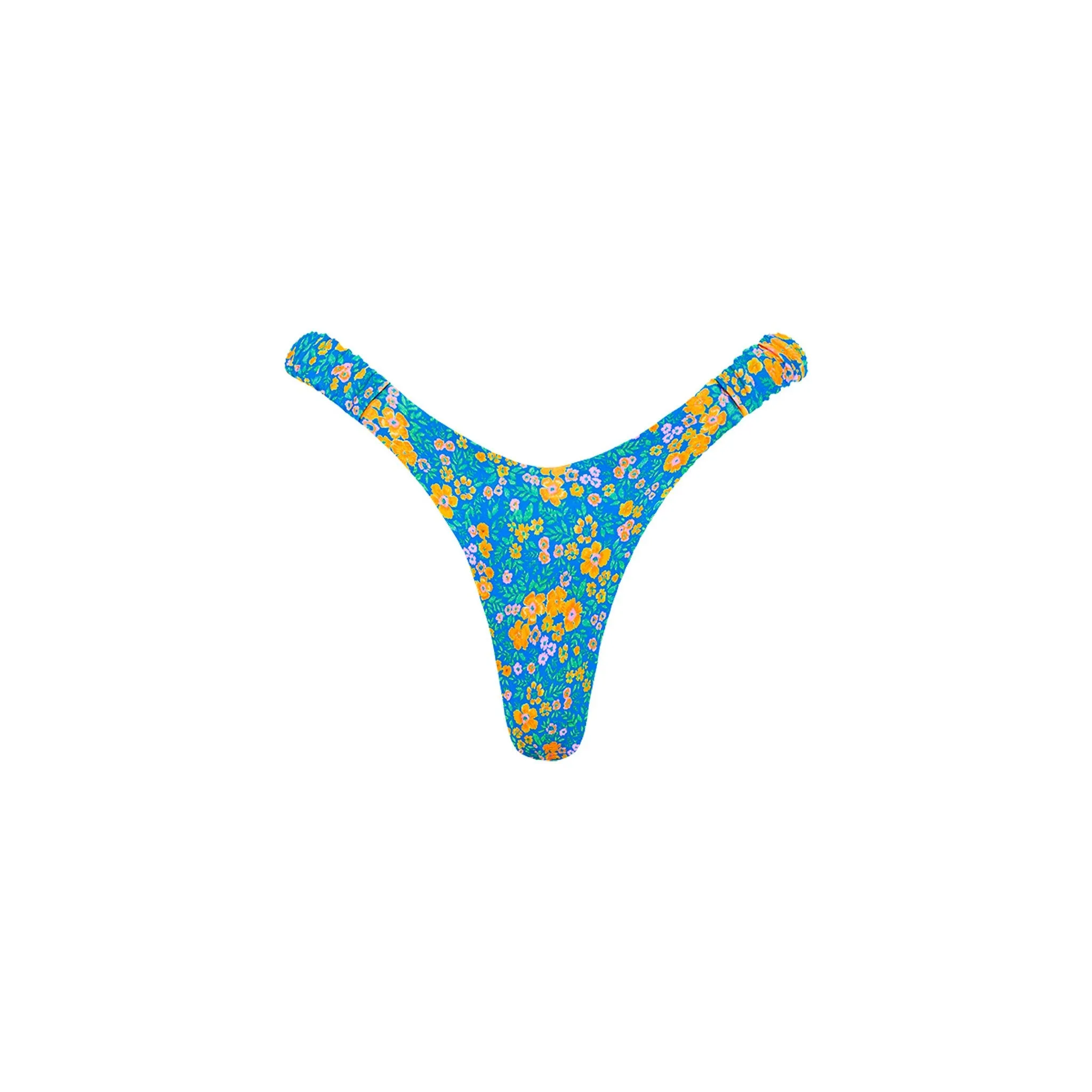 Retro Y Thong Bikini Bottom - Ocean Potion sold by Kulani Kinis