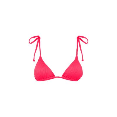Padded Bralette Bikini Top - Watermelon Ribbed sold by Kulani Kinis