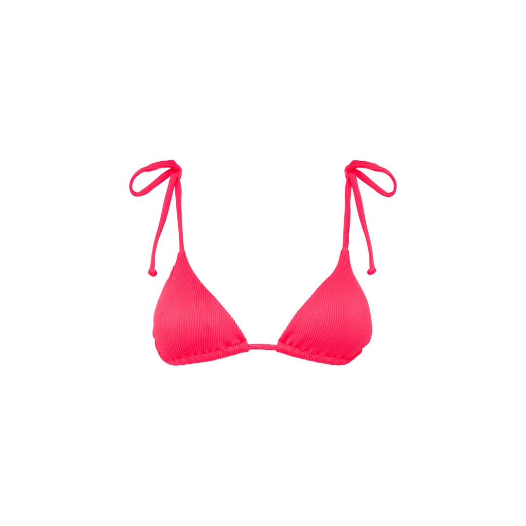 Padded Bralette Bikini Top - Watermelon Ribbed sold by Kulani Kinis