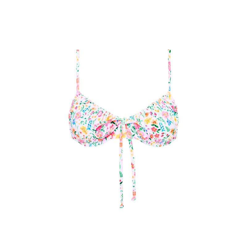 Ruched Underwire Bra Bikini Top - Bambi sold by Kulani Kinis