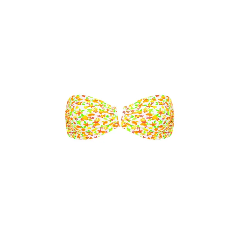 V Strapless Bandeau Bikini Top - Coco Mango sold by Kulani Kinis