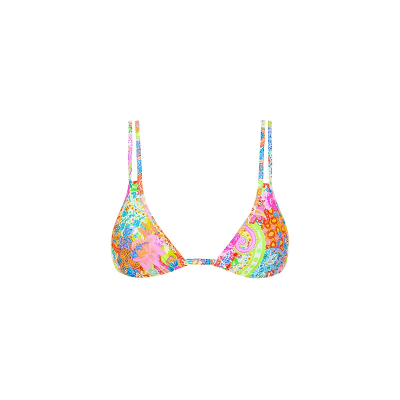 Twin Strap Bralette Bikini Top - Dreamscape sold by Kulani Kinis