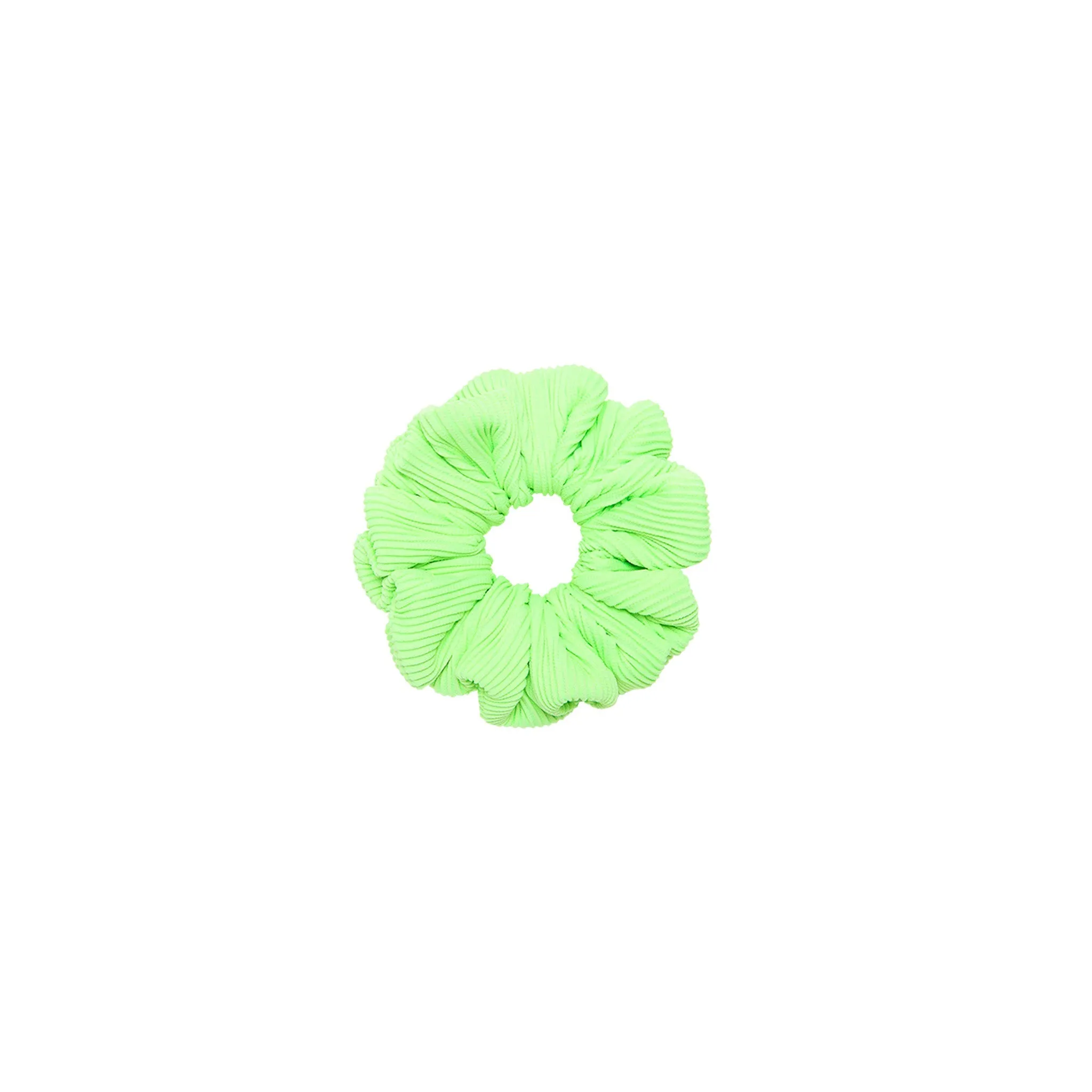 Scrunchie - Luau Lime Ribbed sold by Kulani Kinis