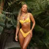 Ditzy Underwire Bra Bikini Top - Lemontini sold by Kulani Kinis