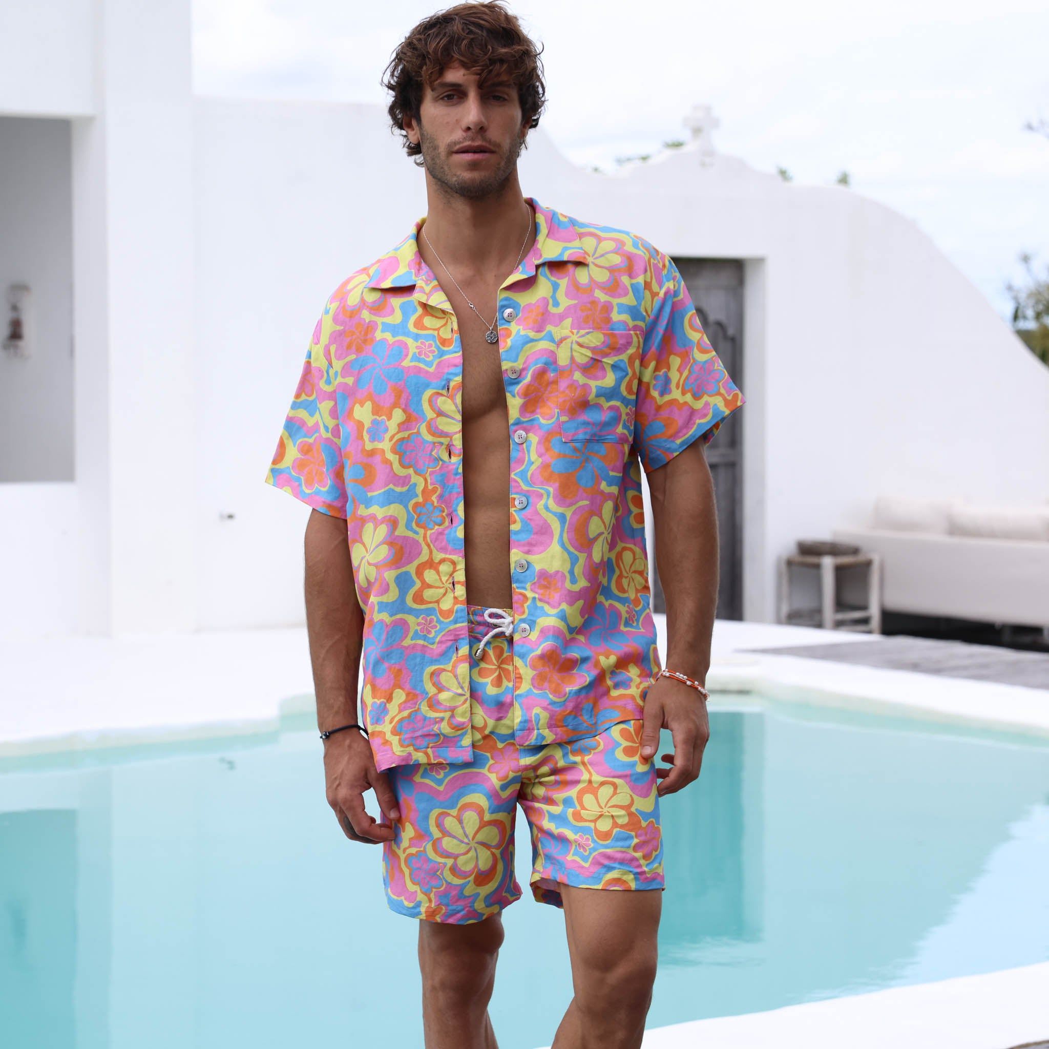 Oversized Linen Shirt - Lovey Dovey sold by Kulani Kinis product image thumbnail 2