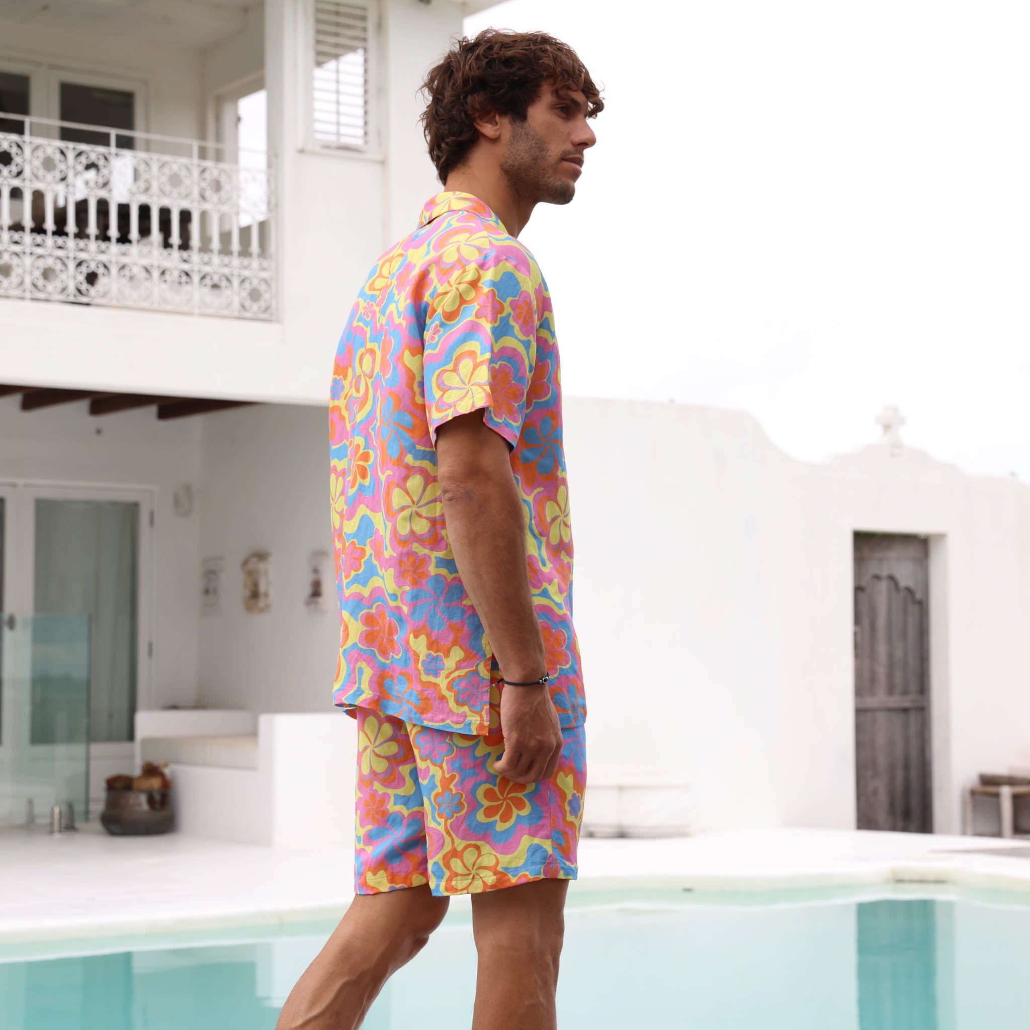 Oversized Linen Shirt - Lovey Dovey sold by Kulani Kinis product image thumbnail 5