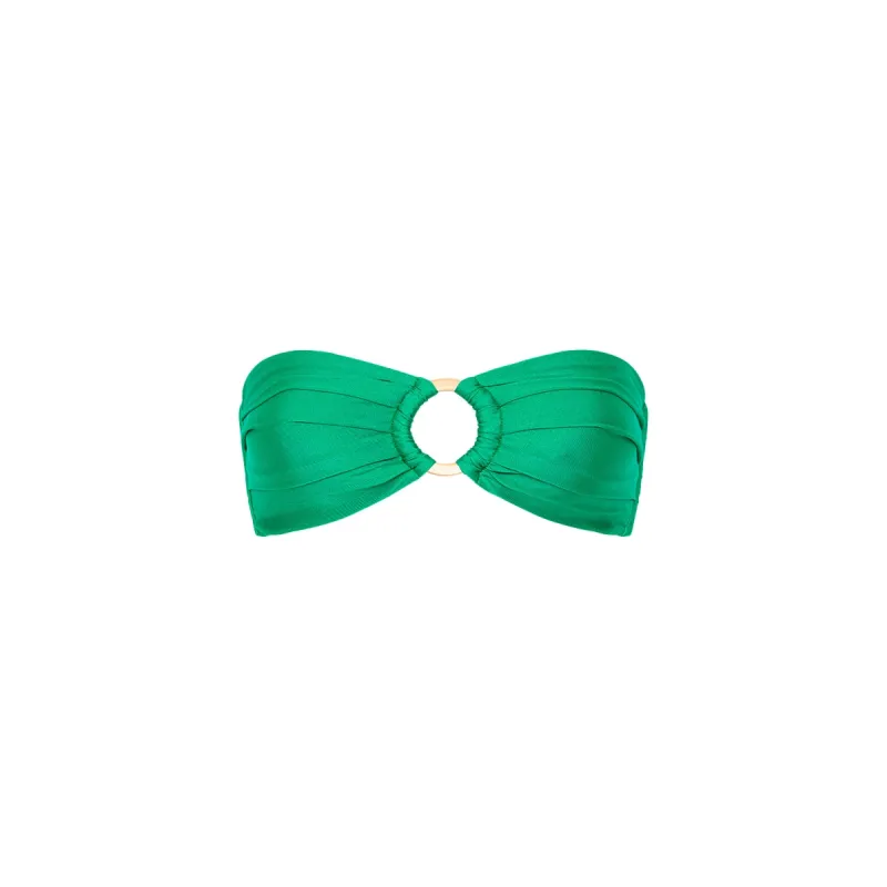 Strapless Bandeau Bikini Top - Jungle Jewel sold by Kulani Kinis